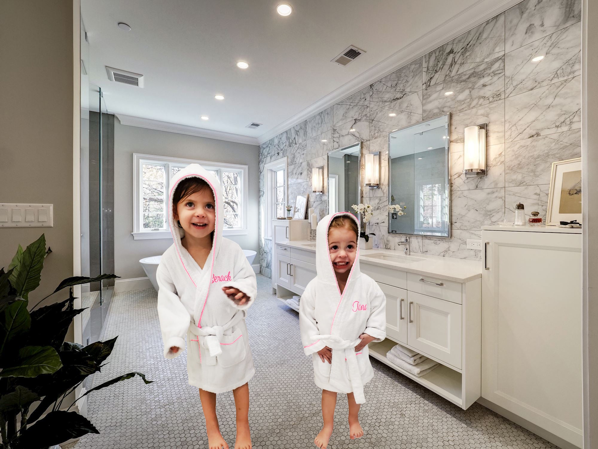 Personalized terry robe 6-8 year