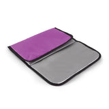 Personalized 4 in 1 Diaper Bag set - Fuchsia Butterfly Changing Pad & Cosmetic Purse Included