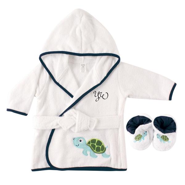 Personalized Terry Robe -Turtle