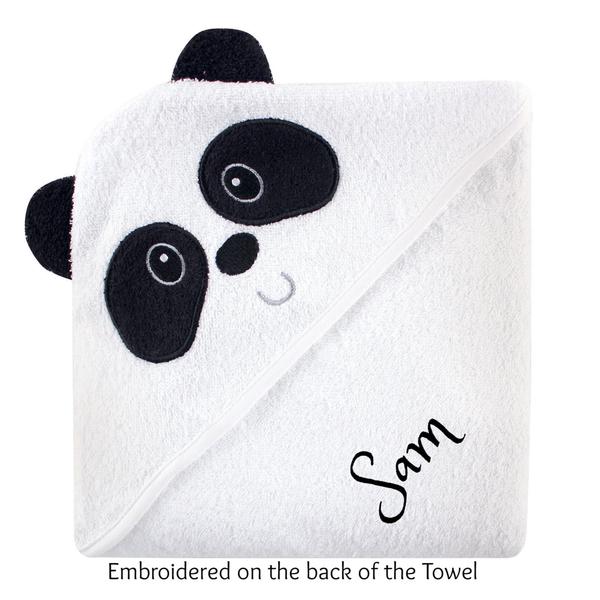 Personalized Name Hooded Baby Towel- 4 Styles