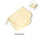 Personalized Large Diaper Bag Knapsack set -Lime /Grey