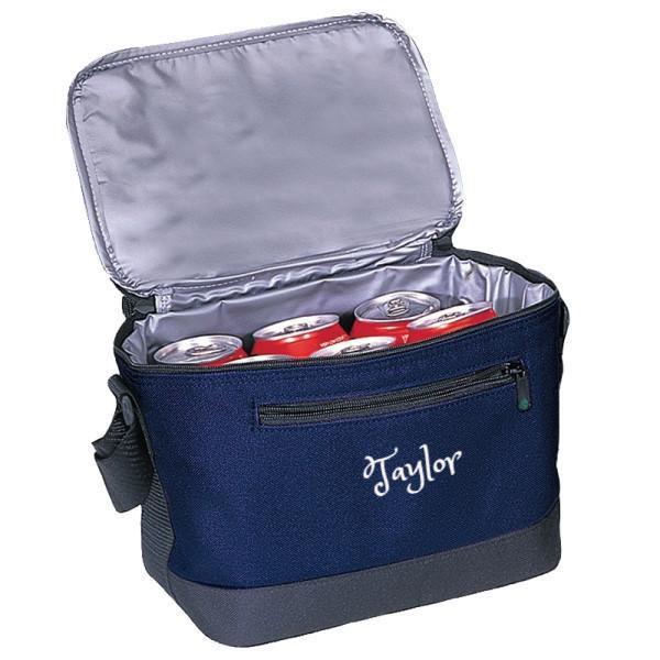 Personalized 6-Pack Cooler Bag / Lunch Bag -Navy