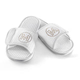 Personalized Waffle Weave Spa/Bath Slippers
