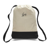 Personalized CANVAS SPORT BACKPACK -3 Colors For Travel /College Bag