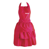 Personalized child size ruffled apron - 2 Colors