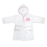 Personalized terry Bathrobe  8-10 Years